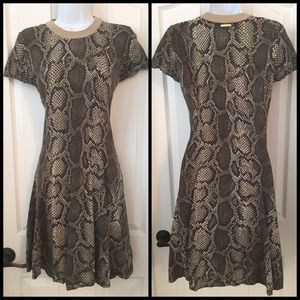 Michael Kors Reptile Skin Dress